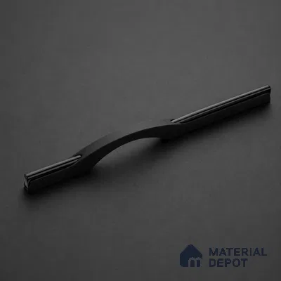 Ottr Aluminium Cabinet Handle HA 00169 F Black Dual Tone Finish - 48in | 2 Years Warranty