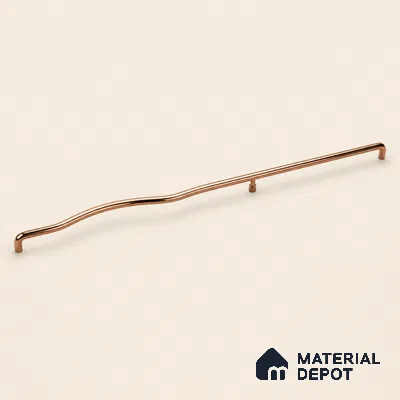 Ottr Stainless Steel Cabinet Handle HA 00172 D PVD Rose Gold Finish - 12in | 2 Years Warranty