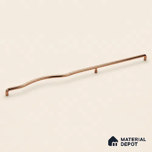 Ottr Stainless Steel Cabinet Handle HA 00172 F PVD Rose Gold Finish - 36in | 2 Years Warranty