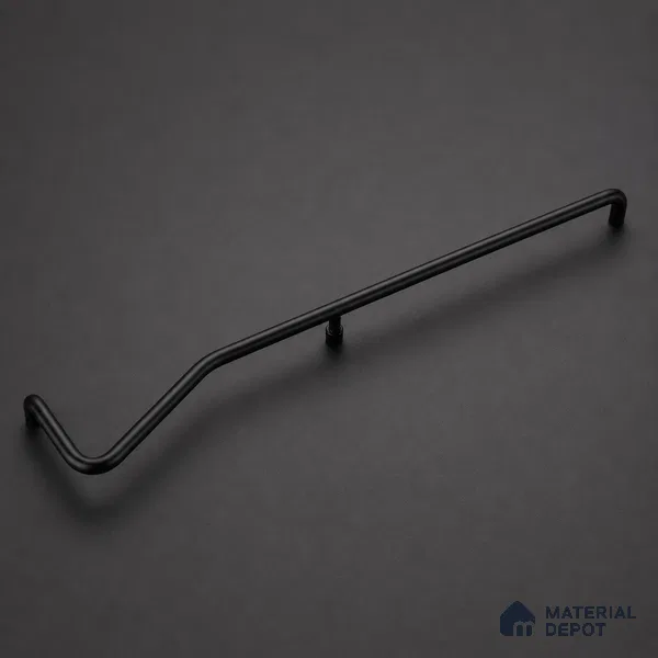 Ottr Stainless Steel Cabinet Handle HA 00173 G Black Finish - 12in | 2 Years Warranty