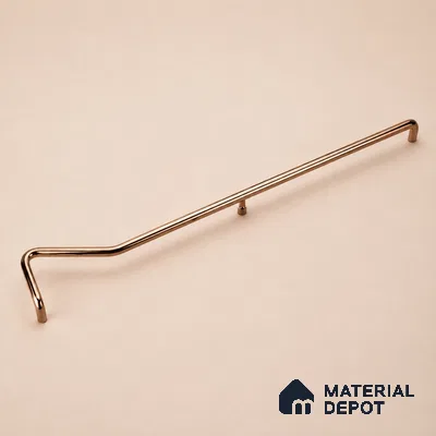 Ottr Stainless Steel Cabinet Handle HA 00173 E PVD Rose Gold Finish - 24in | 2 Years Warranty