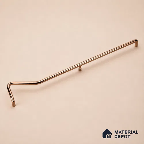 Ottr Stainless Steel Cabinet Handle HA 00173 E PVD Rose Gold Finish - 24in | 2 Years Warranty
