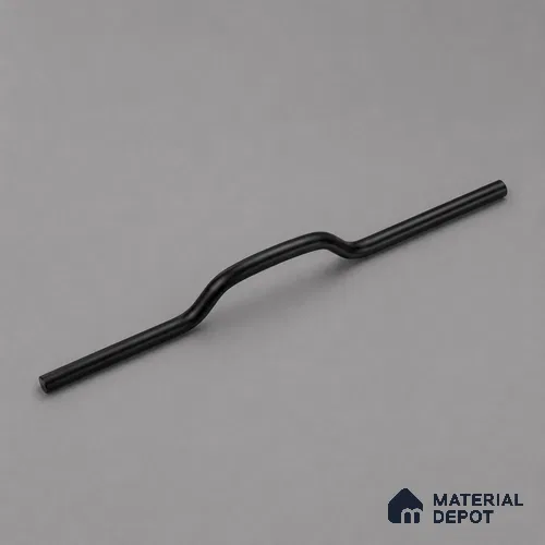 Ottr Stainless Steel Cabinet Handle HA 00175 G Black Finish - 12in | 2 Years Warranty