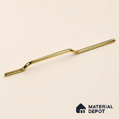 Ottr Stainless Steel Cabinet Handle HA 00175 PVD Gold Finish - 12in | 2 Years Warranty
