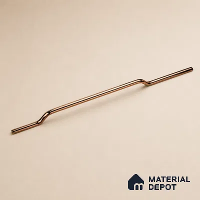 Ottr Stainless Steel Cabinet Handle HA 00175 D PVD Rose Gold Finish - 12in | 2 Years Warranty