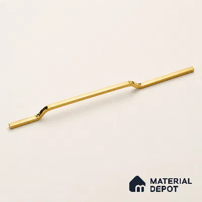 Ottr Stainless Steel Cabinet Handle HA 00176 B PVD Gold Finish - 24in | 2 Years Warranty
