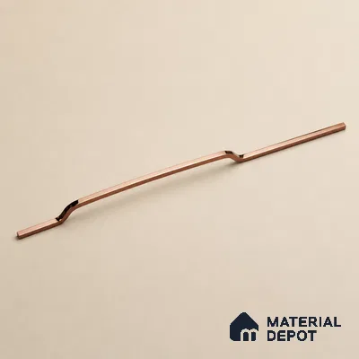 Ottr Stainless Steel Cabinet Handle HA 00176 F PVD Rose Gold Finish - 36in | 2 Years Warranty