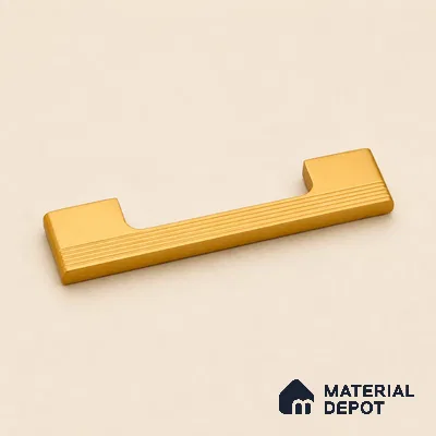 Ottr Aluminium Cabinet Handle HA 00177 S Gold Finish - 576mm | 2 Years Warranty