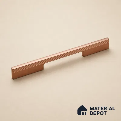 Ottr Aluminium Cabinet Handle HA 00177 M Rose Gold Finish - 896mm | 2 Years Warranty