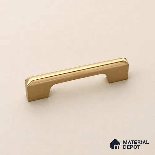 Ottr Aluminium Cabinet Handle HA 00178 P Antique Brass PVD Gold Finish - 160mm | 2 Years Warranty