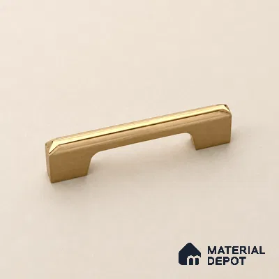 Ottr Aluminium Cabinet Handle HA 00178 S Antique Brass PVD Gold Finish - 576mm | 2 Years Warranty