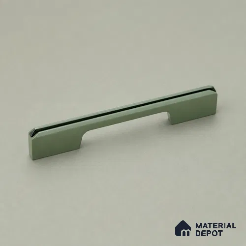 Ottr Aluminium Cabinet Handle HA 00178 AA Green PVD Black Finish - 896mm | 2 Years Warranty