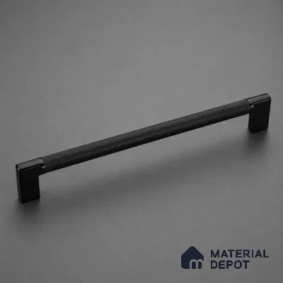 Ottr Aluminium Cabinet Handle HA 00179 AI Green PVD Black Finish - 1152mm | 2 Years Warranty