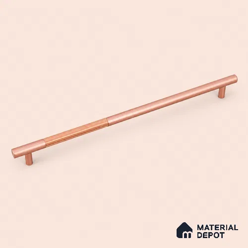 Ottr Aluminium Cabinet Handle HA 00179 M Rose Gold PVD Rose Gold Finish - 896mm | 2 Years Warranty