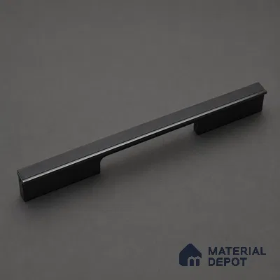 Ottr Aluminium Cabinet Handle HA 00180 F Black PVD Black Finish - 896mm | 2 Years Warranty
