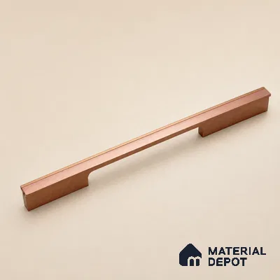 Ottr Aluminium Cabinet Handle HA 00180 K Rose Gold PVD Rose Gold Finish - 448mm | 2 Years Warranty