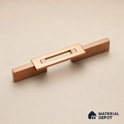 Ottr Aluminium Cabinet Handle HA 00181 H Rose Gold PVD Rose Gold Finish - 288mm | 2 Years Warranty