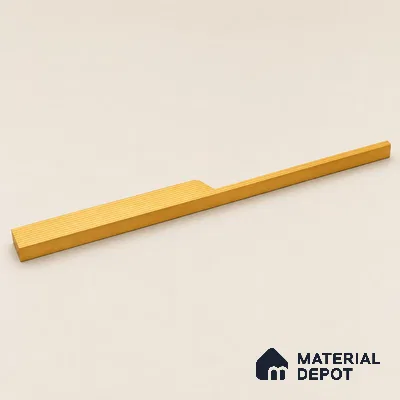 Ottr Aluminium Cabinet Handle HA 00184 O Gold Finish - 448mm | 2 Years Warranty