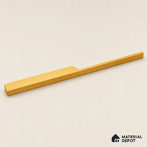 Ottr Aluminium Cabinet Handle HA 00184 P Gold Finish - 576mm | 2 Years Warranty