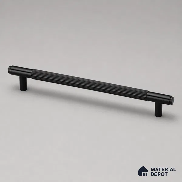 Ottr Aluminium Cabinet Handle HA 00185 F Black Finish - 576mm | 2 Years Warranty