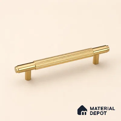 Ottr Aluminium Cabinet Handle HA 00185 AD PVD Gold Finish - 576mm | 2 Years Warranty