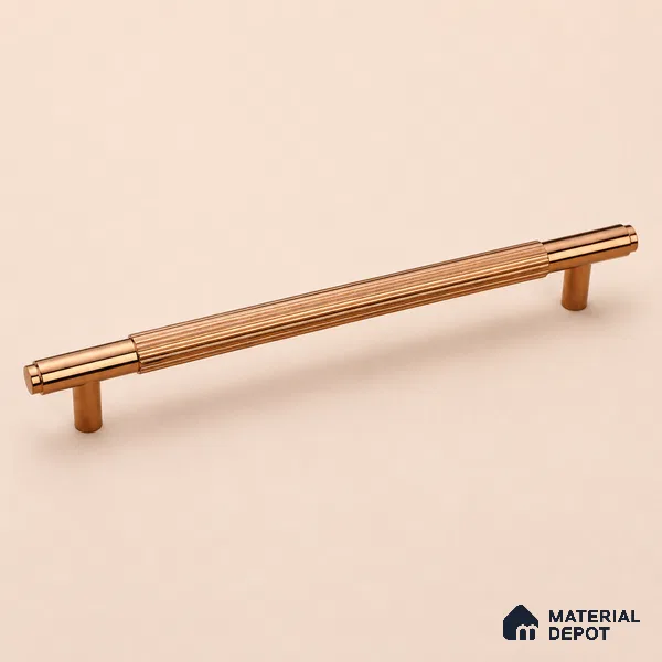 Ottr Aluminium Cabinet Handle HA 00185 V PVD Rose Gold Finish - 288mm | 2 Years Warranty