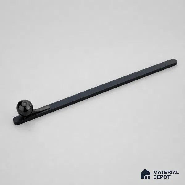 Ottr Aluminium Cabinet Handle HA 00187 C Black PVD Black Finish - 288mm | 2 Years Warranty