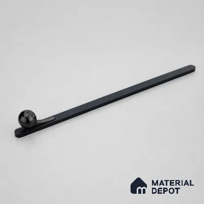 Ottr Aluminium Cabinet Handle HA 00187 D Black PVD Black Finish - 448mm | 2 Years Warranty