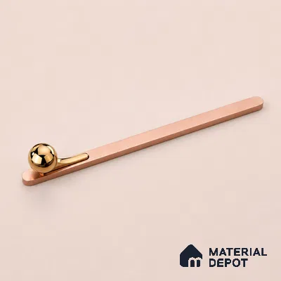 Ottr Aluminium Cabinet Handle HA 00187 H Rose Gold PVD Rose Gold Finish - 64mm | 2 Years Warranty