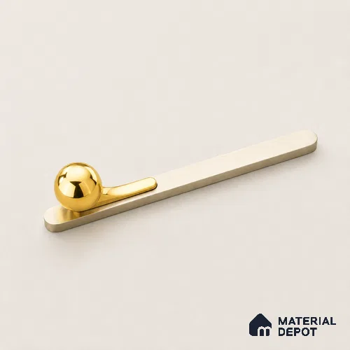 Ottr Aluminium Cabinet Handle HA 00187 Z Stainless Steel PVD Gold Finish - 576mm | 2 Years Warranty
