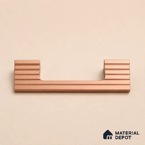 Ottr Aluminium Cabinet Handle HA 00188 D Rose Gold Finish - 288mm | 2 Years Warranty