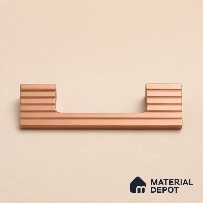 Ottr Aluminium Cabinet Handle HA 00188 F Rose Gold Finish - 576mm | 2 Years Warranty