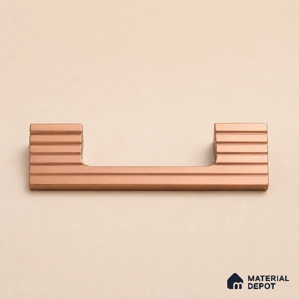 Ottr Aluminium Cabinet Handle HA 00188 F Rose Gold Finish - 576mm | 2 Years Warranty