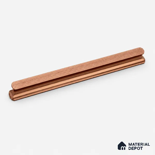 Ottr Aluminium Cabinet Handle HA 00189 F Rose Gold Finish - 896mm | 2 Years Warranty