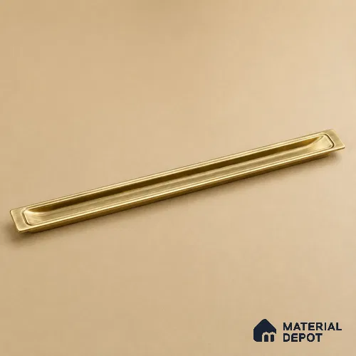 Ottr Zinc Concealed Handle HA 00190 D Antique Brass Finish - 18in | 2 Years Warranty