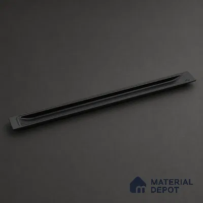Ottr Zinc Concealed Handle HA 00190 G Black Finish - 16in | 2 Years Warranty