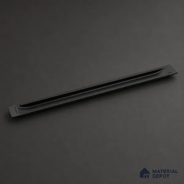 Ottr Zinc Concealed Handle HA 00190 G Black Finish - 16in | 2 Years Warranty