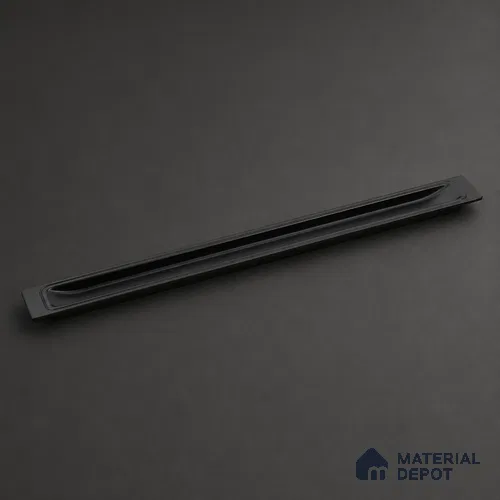 Ottr Zinc Concealed Handle HA 00190 E Black Finish - 8in | 2 Years Warranty