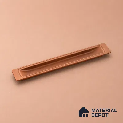 Ottr Zinc Concealed Handle HA 00190 N Bronze Finish - 12in | 2 Years Warranty
