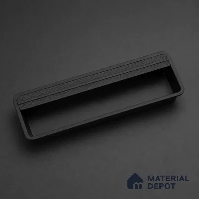 Ottr Zinc Concealed Handle HA 00193 N Black Dual Tone Finish - 96mm | 2 Years Warranty
