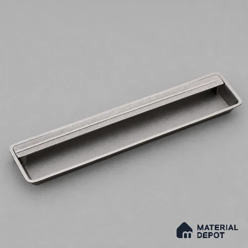 Ottr Zinc Concealed Handle HA 00193 B Gunmetal Black Dual Tone Finish - 96mm | 2 Years Warranty