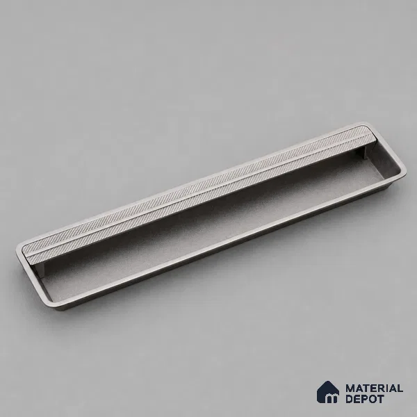 Ottr Zinc Concealed Handle HA 00193 B Gunmetal Black Dual Tone Finish - 96mm | 2 Years Warranty
