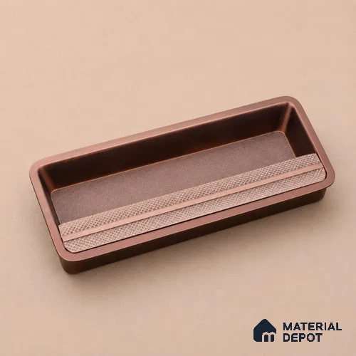 Ottr Zinc Concealed Handle HA 00193 E Rose Gold Dual Tone Finish - 32mm | 2 Years Warranty