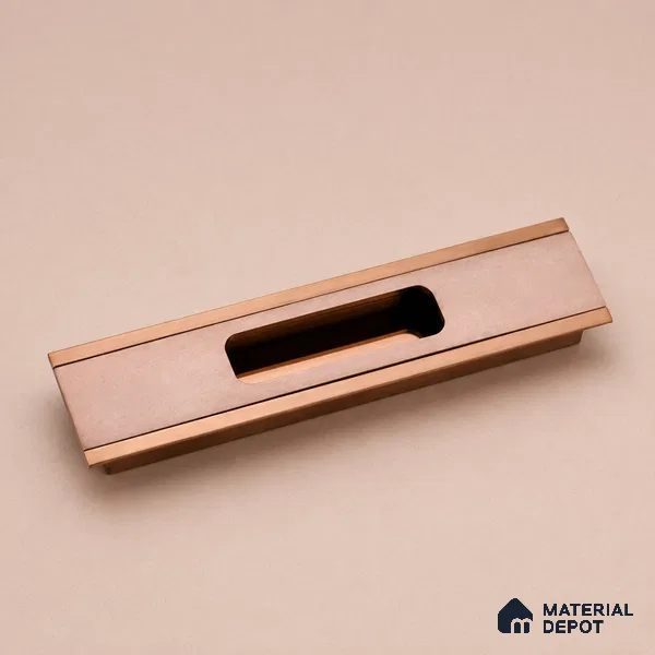 Ottr Aluminium Concealed Handle HA 00198 G Rgtt Finish - 12in | 2 Years Warranty