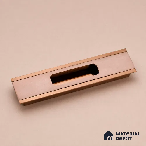 Ottr Aluminium Concealed Handle HA 00198 F Rgtt Finish - 8in | 2 Years Warranty