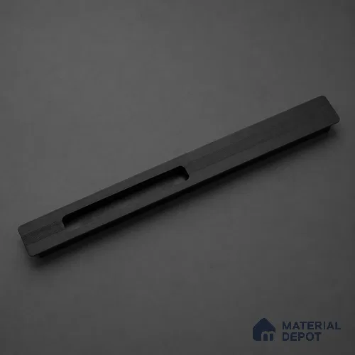 Ottr Aluminium Concealed Handle HA 00199 G Black Dual Tone Finish - 12in | 2 Years Warranty