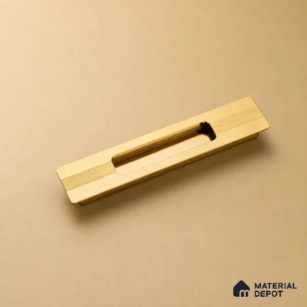 Ottr Aluminium Concealed Handle HA 00199 L PVD Gold Finish - 12in | 2 Years Warranty