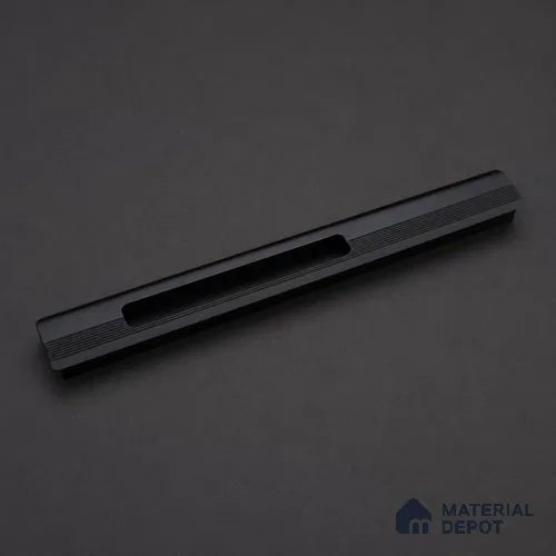Ottr Aluminium Concealed Handle HA 00200 D Black Dual Tone Finish - 24in | 2 Years Warranty