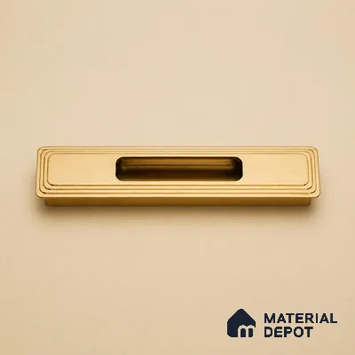 Ottr Aluminium Concealed Handle HA 00201 I PVD Gold Finish - 24in | 2 Years Warranty