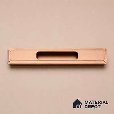 Ottr Aluminium Concealed Handle HA 00201 O PVD Rose Gold Finish - 36in | 2 Years Warranty